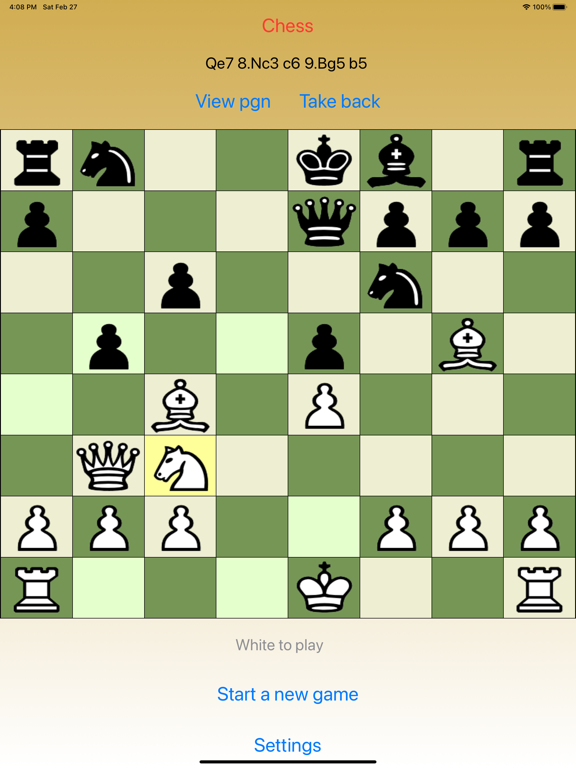 Screenshot #5 pour Chess - pgn