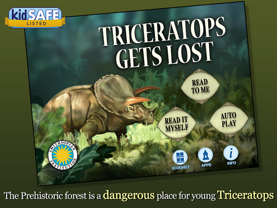 Screenshot #4 pour Triceratops Gets Lost