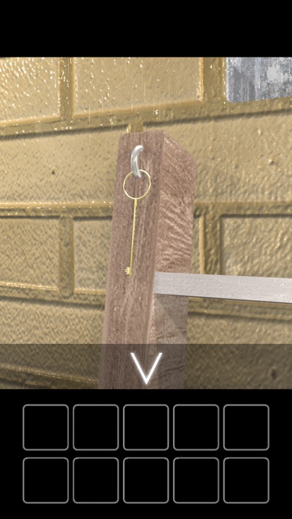 雨降る庭からの脱出