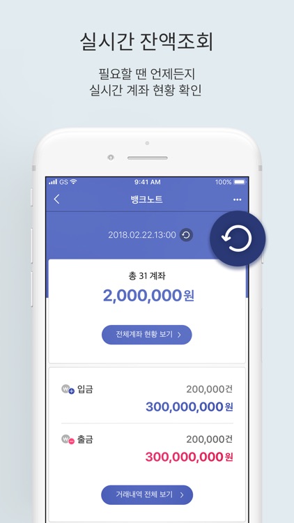 뱅크노트-기업통합 계좌관리 서비스 screenshot-3