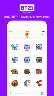 bt21: must-have emoji iphone screenshot 3