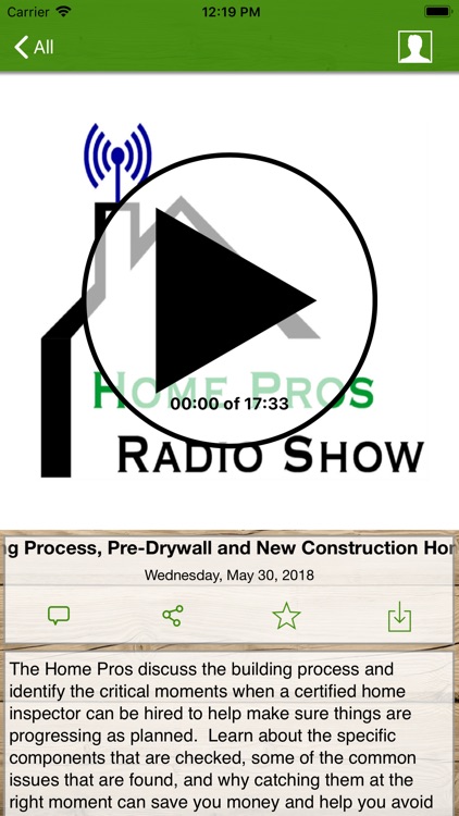 The Home Pros Radio Show