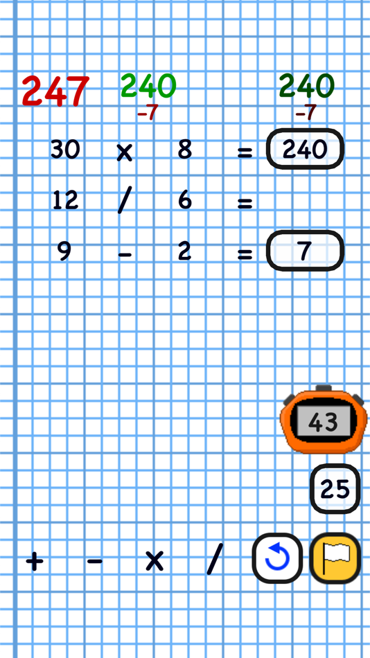 #6. Calculate the number (iOS) Bởi: David Herrera Solas