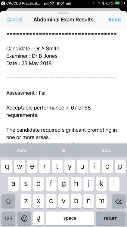 CPoCUS Practical Exam