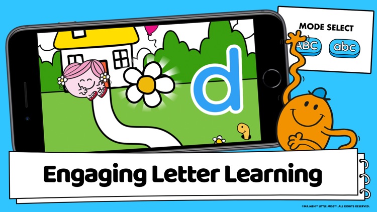 Mr. Men Letter Tracing