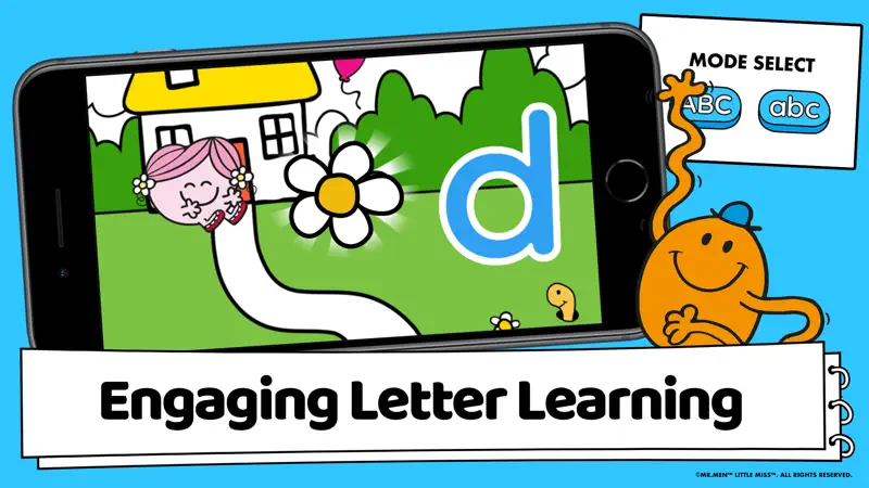 Mr. Men Letter Tracing screenshot 2 of 6