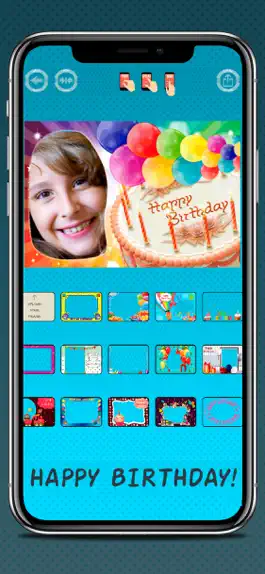 Game screenshot Happy birthday photos frames hack