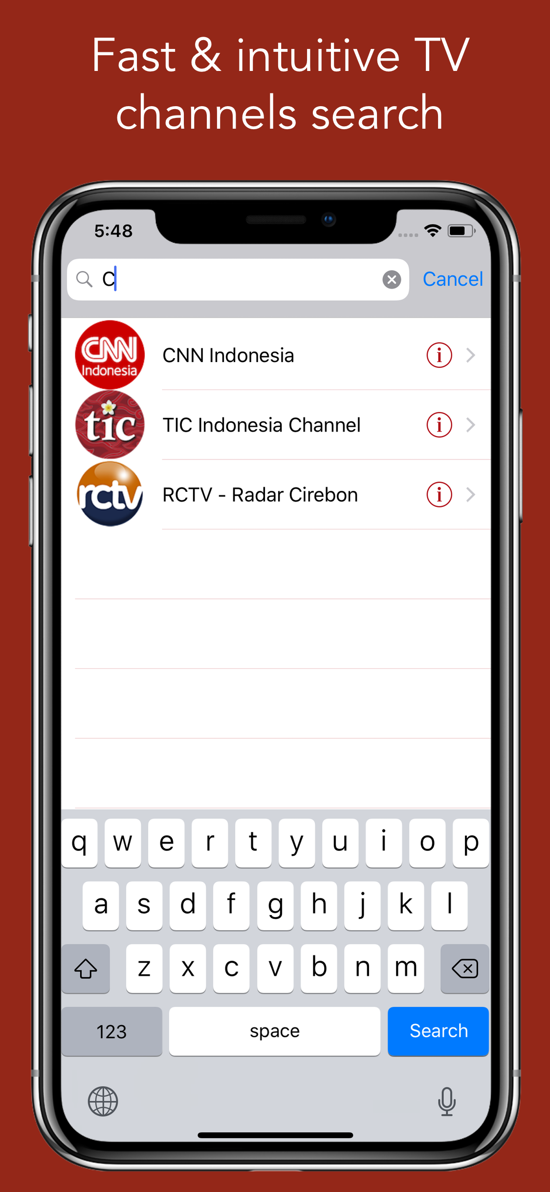 TV Indonesia - televisi hidup screenshot 5