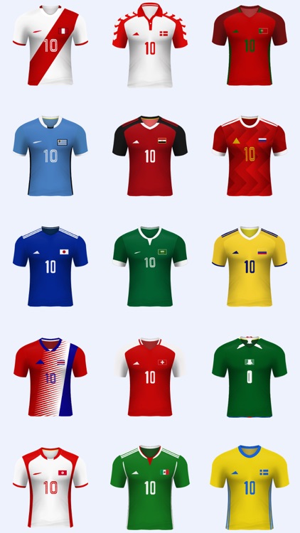 World Soccer Football Jersey
