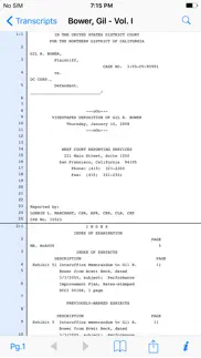 case notebook e-transcript iphone screenshot 1