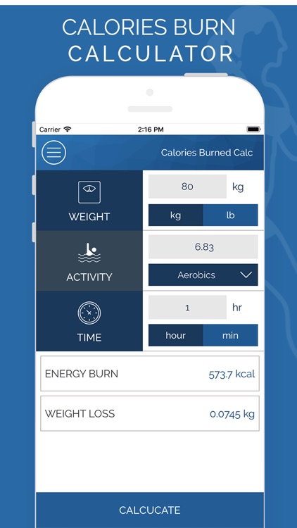 Calories Burning Calculator