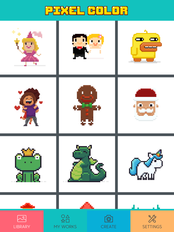 Screenshot #4 pour Pixel Color Paint by Number