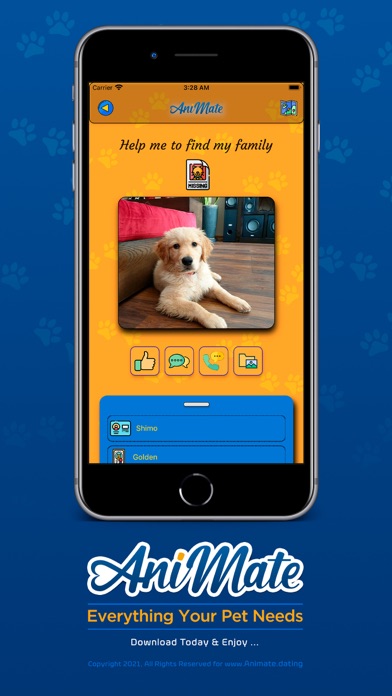 Animate - Pet finder app Screenshot