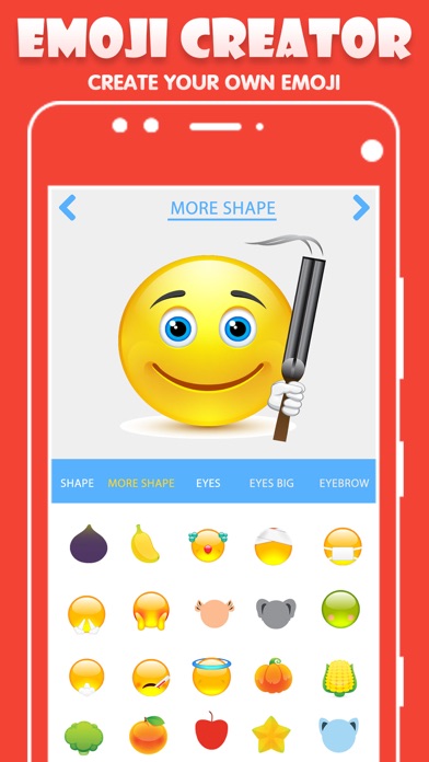 Screenshot #1 pour Créateur d'Emoji: Emoticons