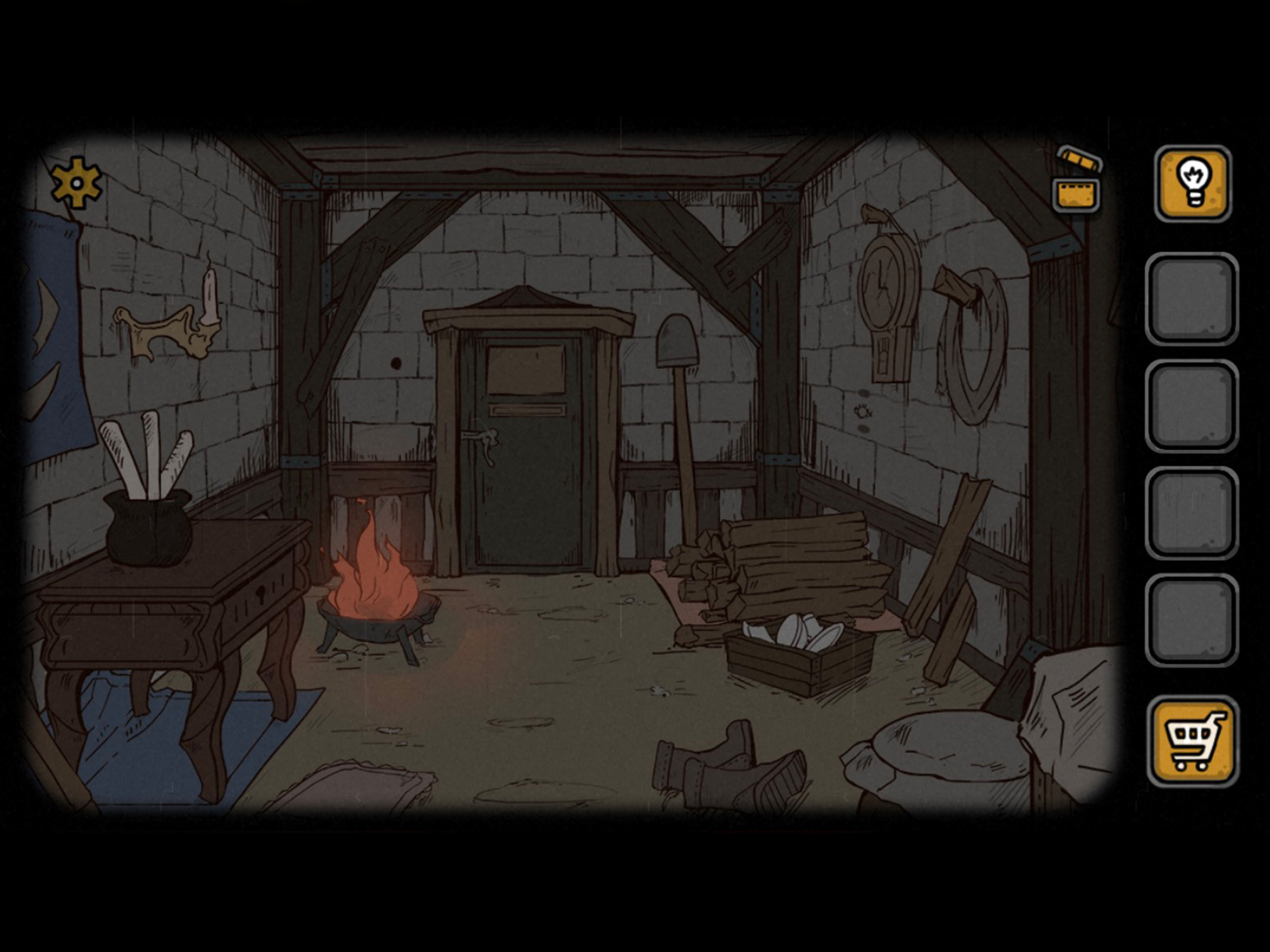 Subterranean castle riddle