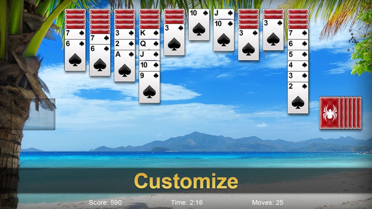 Spider Solitaire Pro ▻ screenshot-3