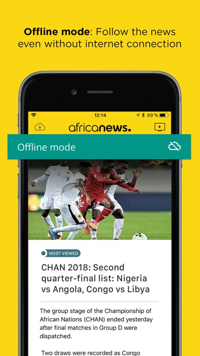 Africanews - News in Africa Screenshot