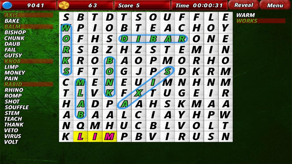 #2. Word Search - Circle a Word (iOS) 由: Chris Guyler