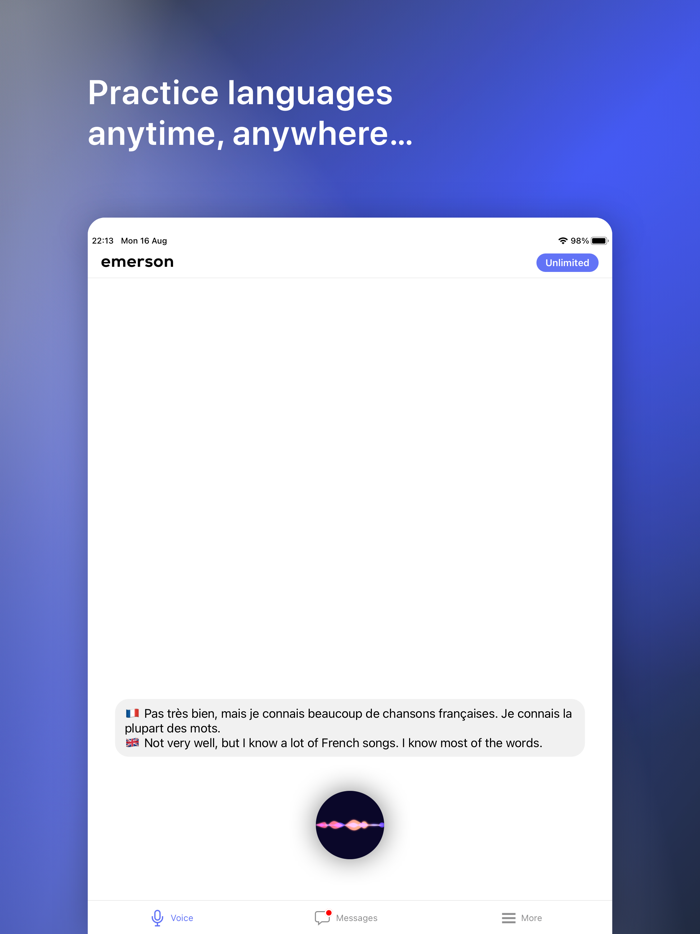 Emerson AI - Talk and Learn
