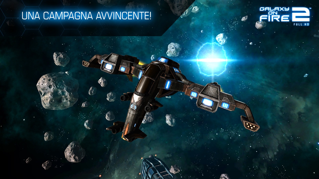 Galaxy on Fire 2™ HD iOS Mod IPA screenshot 6 - iOS game interface