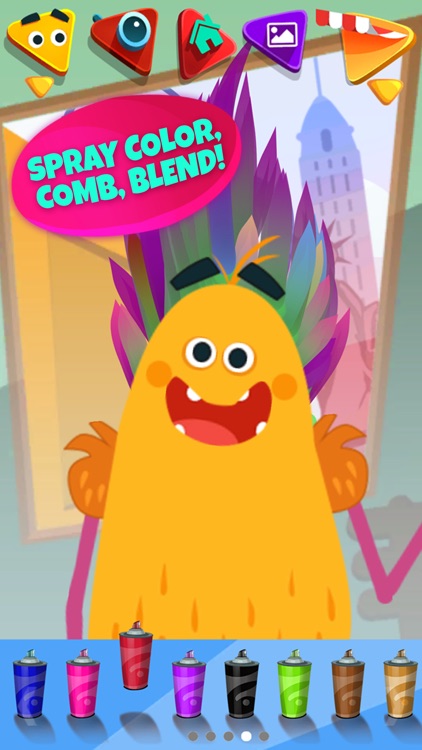 Kids Hair Salon Saga -KinToons screenshot-3