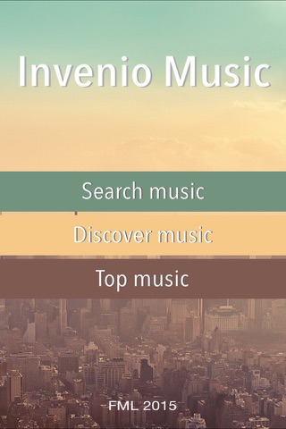 Invenio Music - náhled