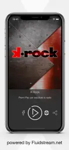 K-Rock Radio Station screenshot #1 for iPhone