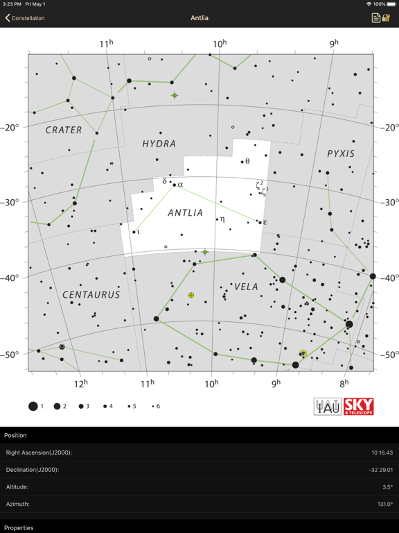 Astronomy Observer iPad screenshot 5 - Reference app