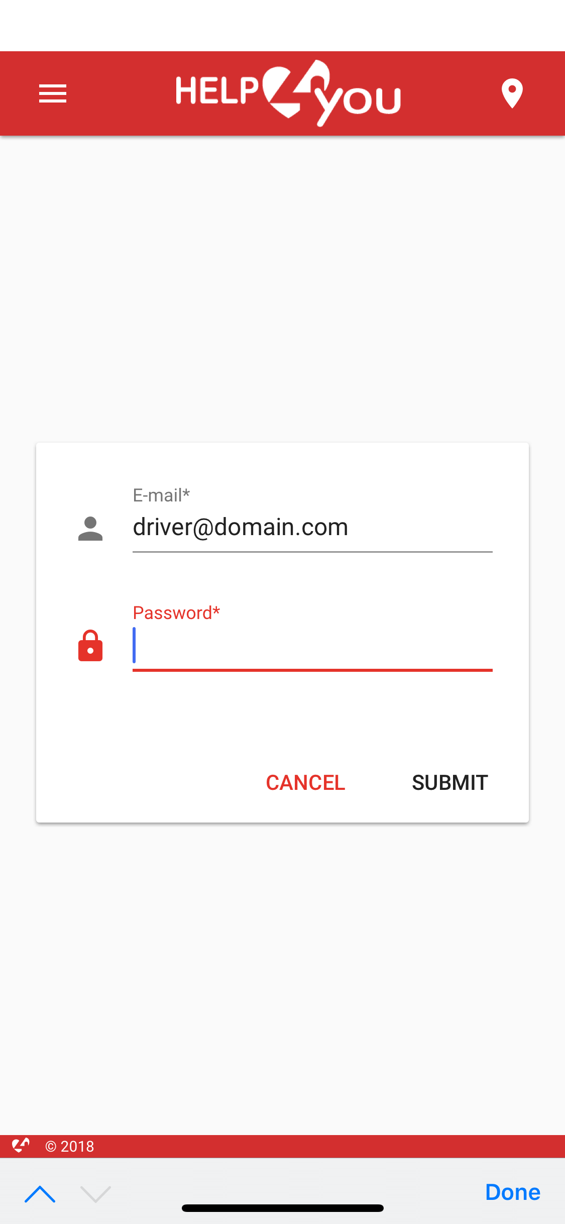 HelpCare driver screenshot 2