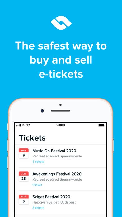 TicketSwap - Buy, Sell Tickets Screenshot