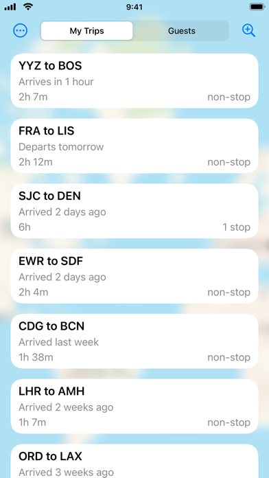 FlightStatus Screenshot