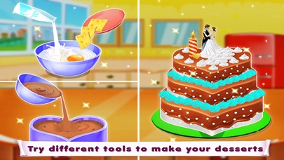 Screenshot #2 pour Dessert Food Cooking Mania