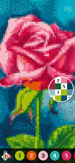 Game screenshot Pixel Gallery: Coloring Book mod apk