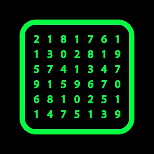123: numbers animated widget icon