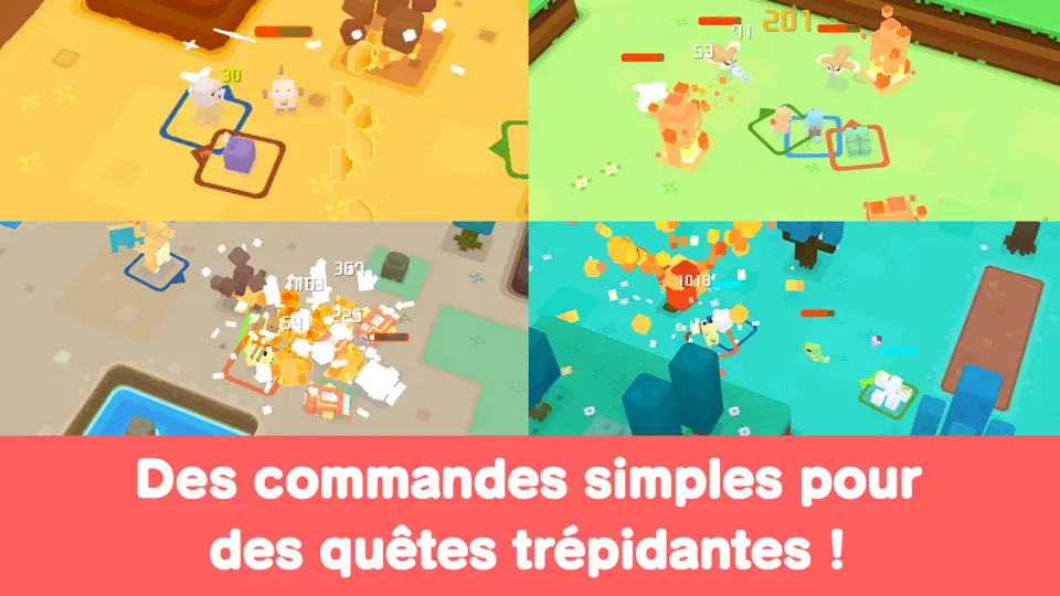 Capture d'écran de Pokémon Quest sur iPhone 2