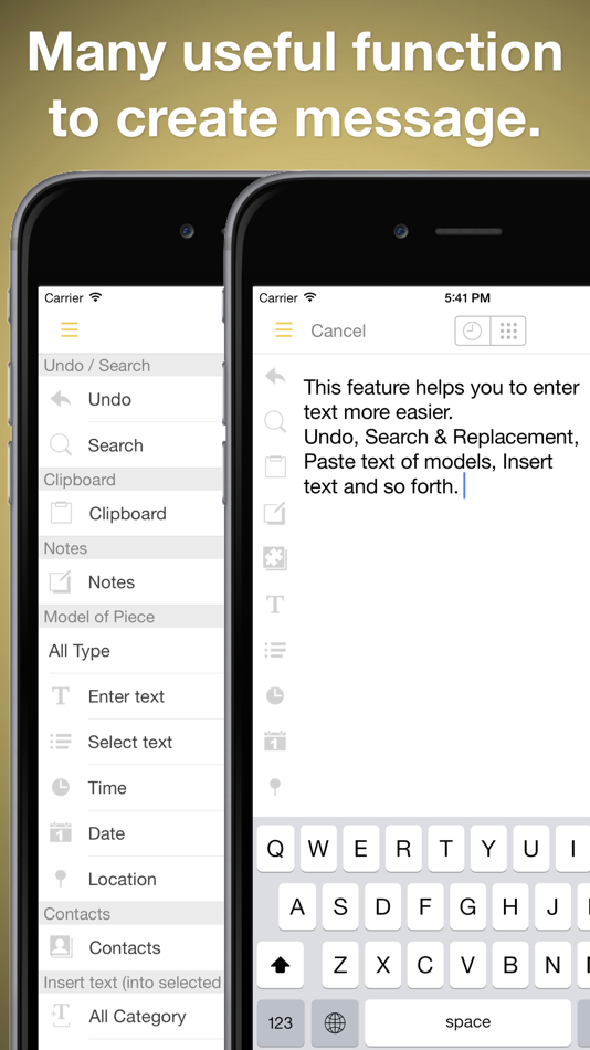 #1. Line-Writer: Flexible Template (iOS) 由: TAKESHI ONO