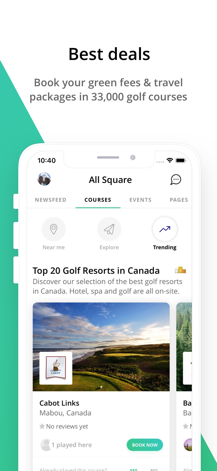 All Square Golf iphone screenshot 3