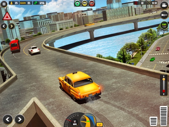 HQ Taxi Driving 3D iPad screenshot