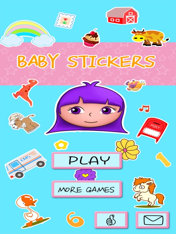 My 1st favorite stickers book iPad screenshot 5 - Education app