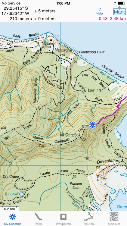 i Hike GPS NZ : Topo Maps