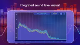 audio spectrum analyzer db rta iphone screenshot 3