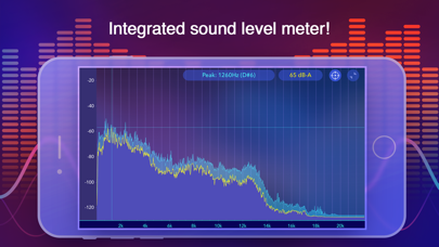 Screenshot #3 pour Analyseur de Spectre Audio