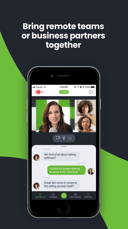 ClickMeeting Webinars Meetings screenshot-3