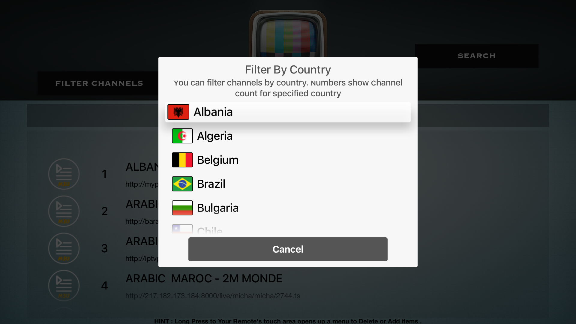 IPTV Television - M3U Player screenshot 5