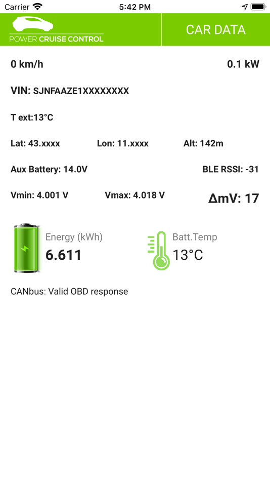 #4. i3 & MINI Power Cruise Control (iOS) 由: Laika Lab