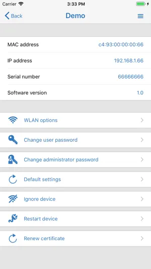 SIEGENIA Comfort screenshot 4