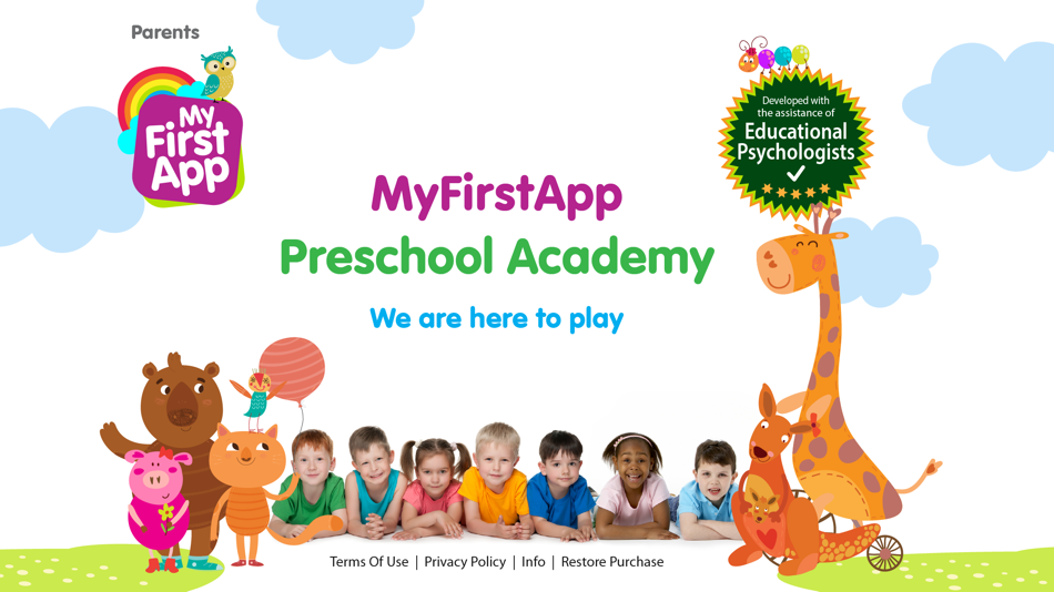 #1. MyFirstApp Preschool Academy (iOS) 由: MyFirstApp Ltd.