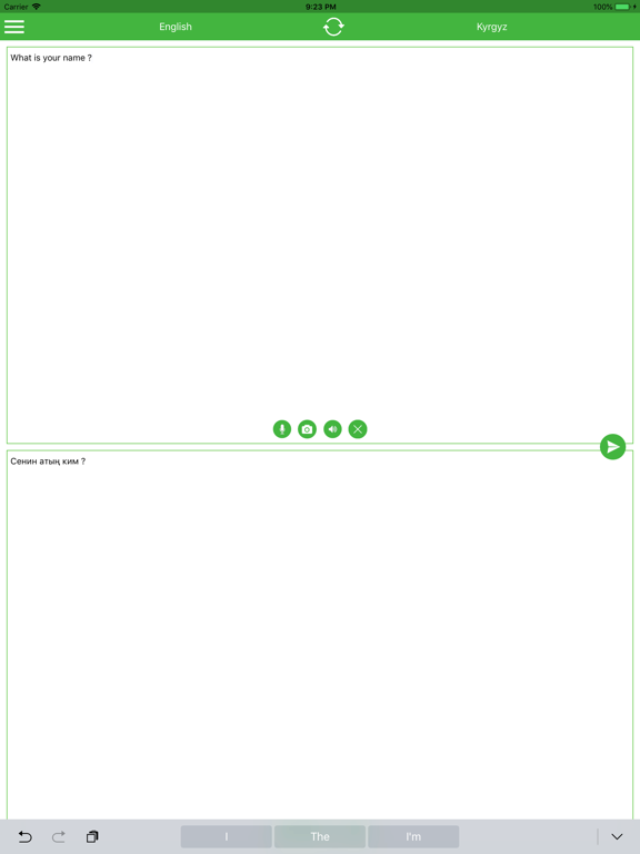 Screenshot #4 pour Kyrgyz-English Translator