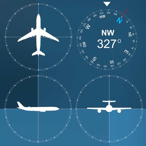 Airplane Compass and Altimeter icon