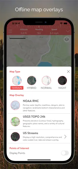 Game screenshot Red Sky: Outdoor Navigation apk